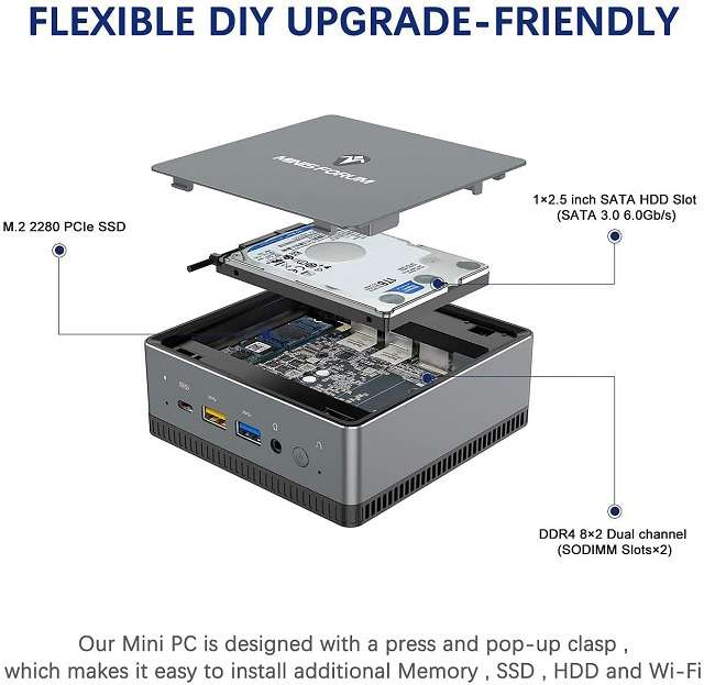 Mini PC Minis Forum UM700 - 4