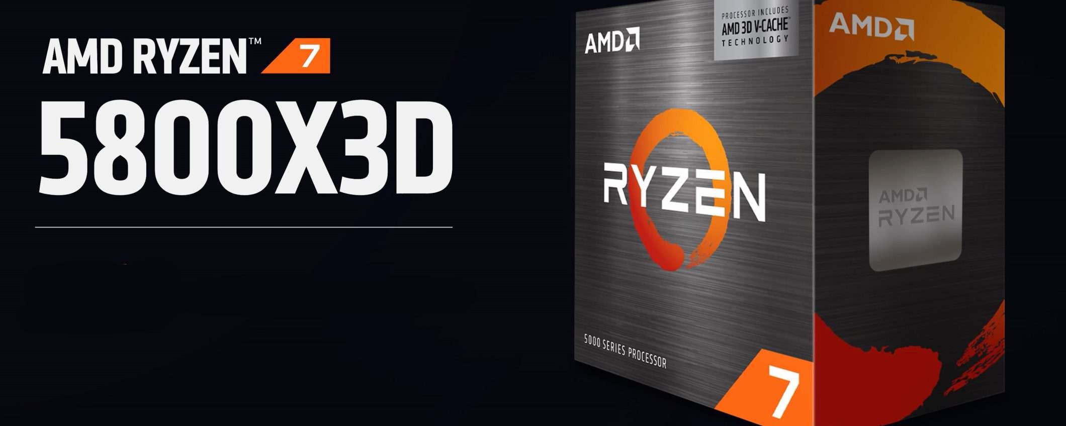 AMD Ryzen 7 5800X3D in vendita dal 20 aprile