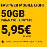 Fastweb: ULTIME ORE per la PROMO con 50GB a 5,95€