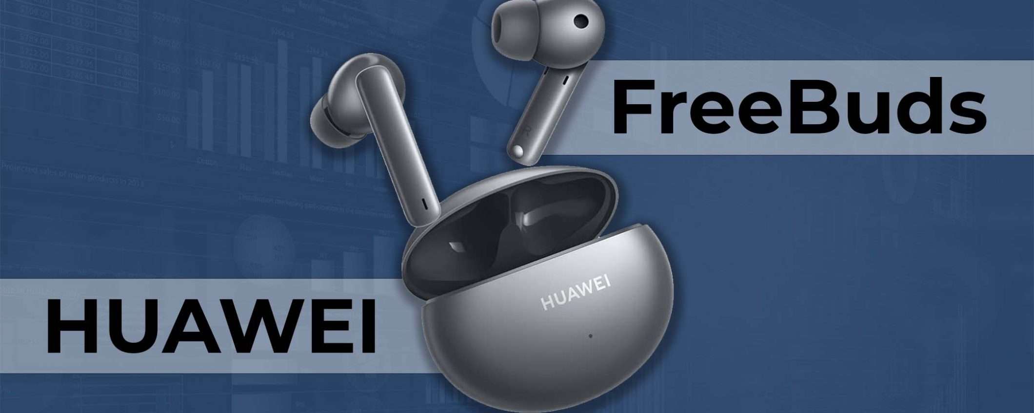 HUAWEI FreeBuds 4i: PREZZO MINIMO per le cuffiette in-ear