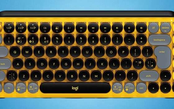 Logitech POP Keys, tastiera meccanica dallo stile retro: DOPPIA offerta