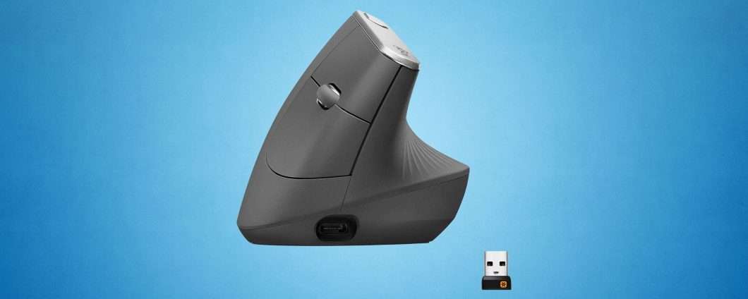 Mouse verticale Logitech wireless: tuo con un SUPER SCONTO