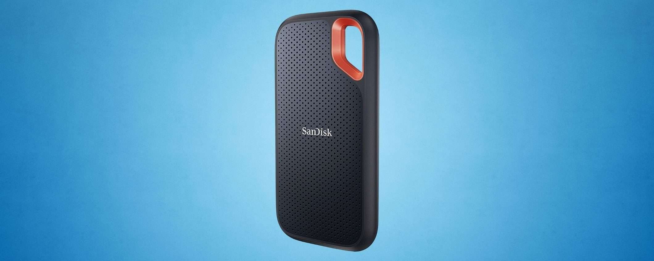 SSD portatile 500 GB impermeabile: che offerta a METÀ PREZZO