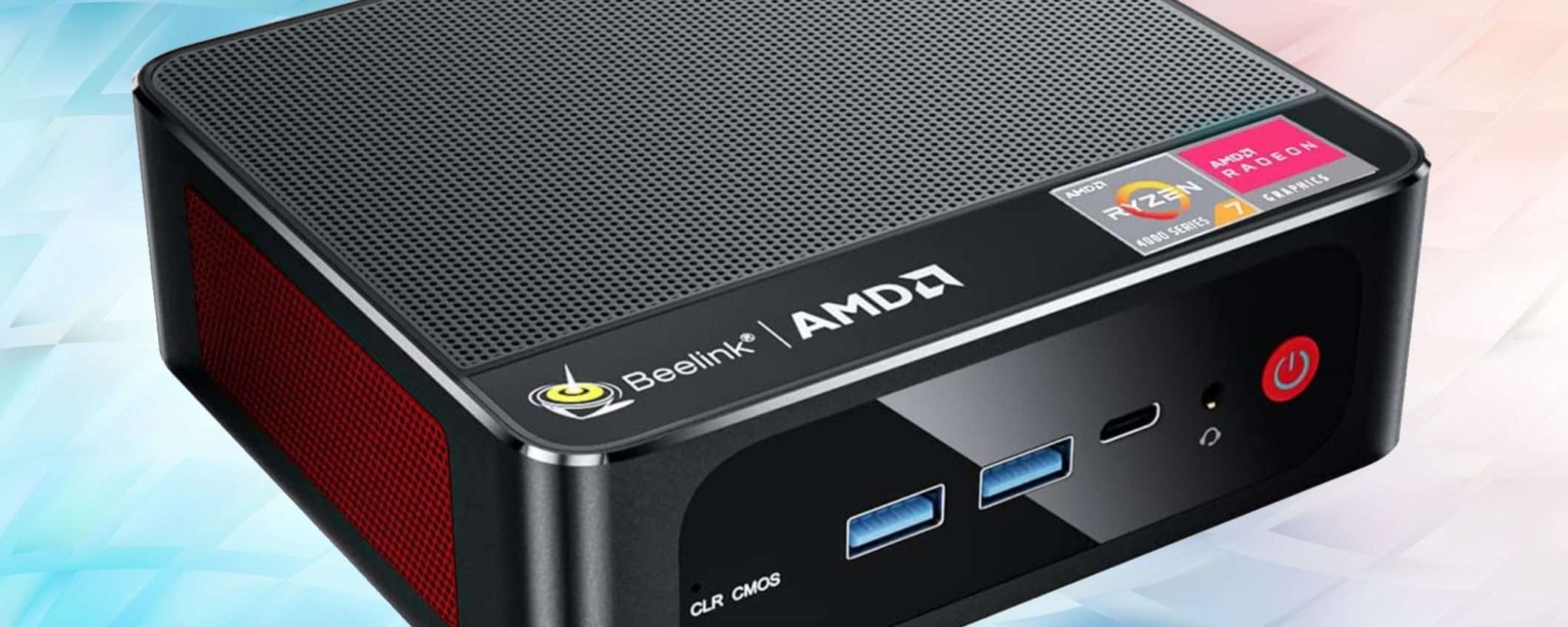 Beelink SER4: Ryzen 7 32/512GB per una vera bestia in sconto