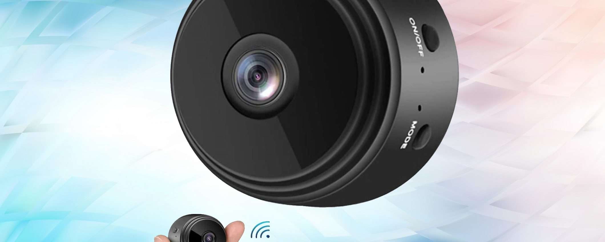 La videosorveglianza tra le tue dita con questa microcamera