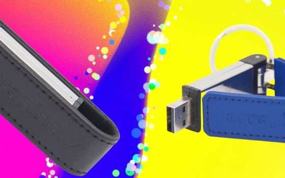 E come fai a perderla questa chiavetta USB 128GB portachiavi (13€)