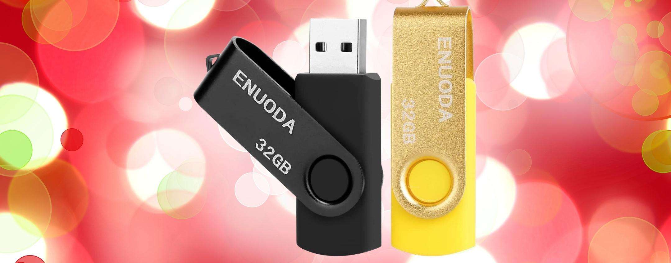 2 USB storage, 64 GB, CHEAP in PURE STATE (10 €)