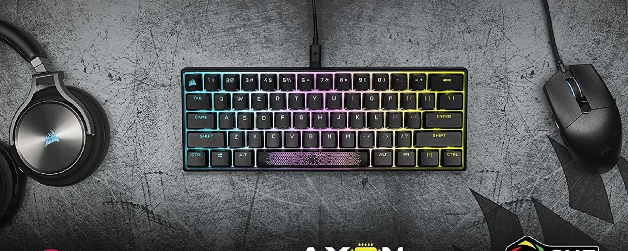 Corsair K65 RGB Mini: sconto assurdo per la migliore tastiera gaming
