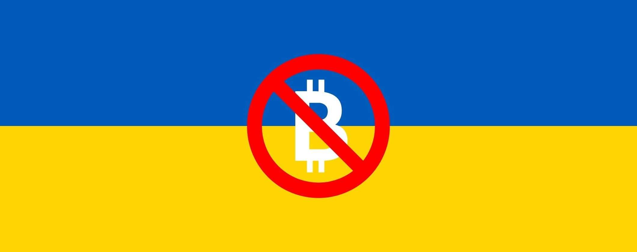 Criptovalute: banca ucraina vieta il trasferimento di denaro agli exchange