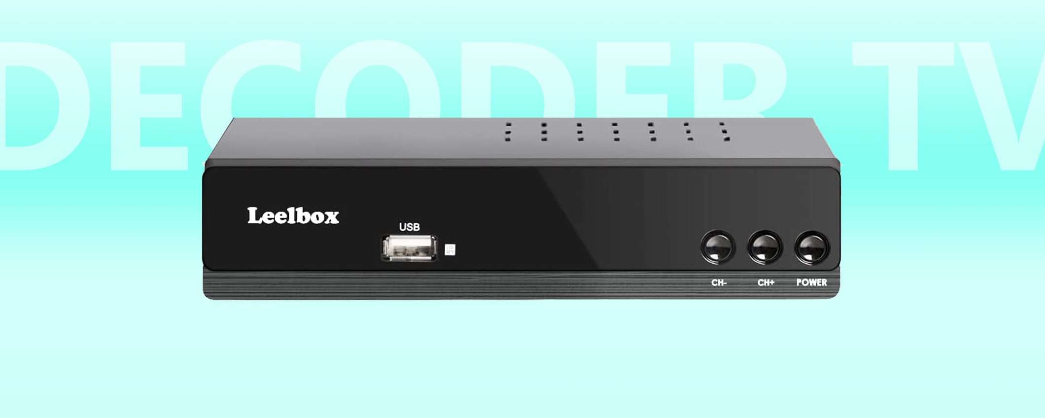 Decoder TV multifunzione (Leelbox) a prezzo stracciato