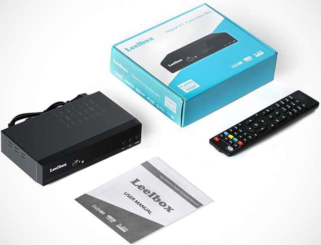 Il decoder TV (DVB-T2) di Leelbox