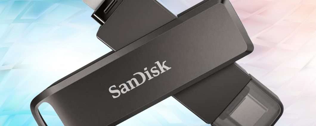 SanDisk iXpand Luxe: 128GB per iOS e Android al minimo storico