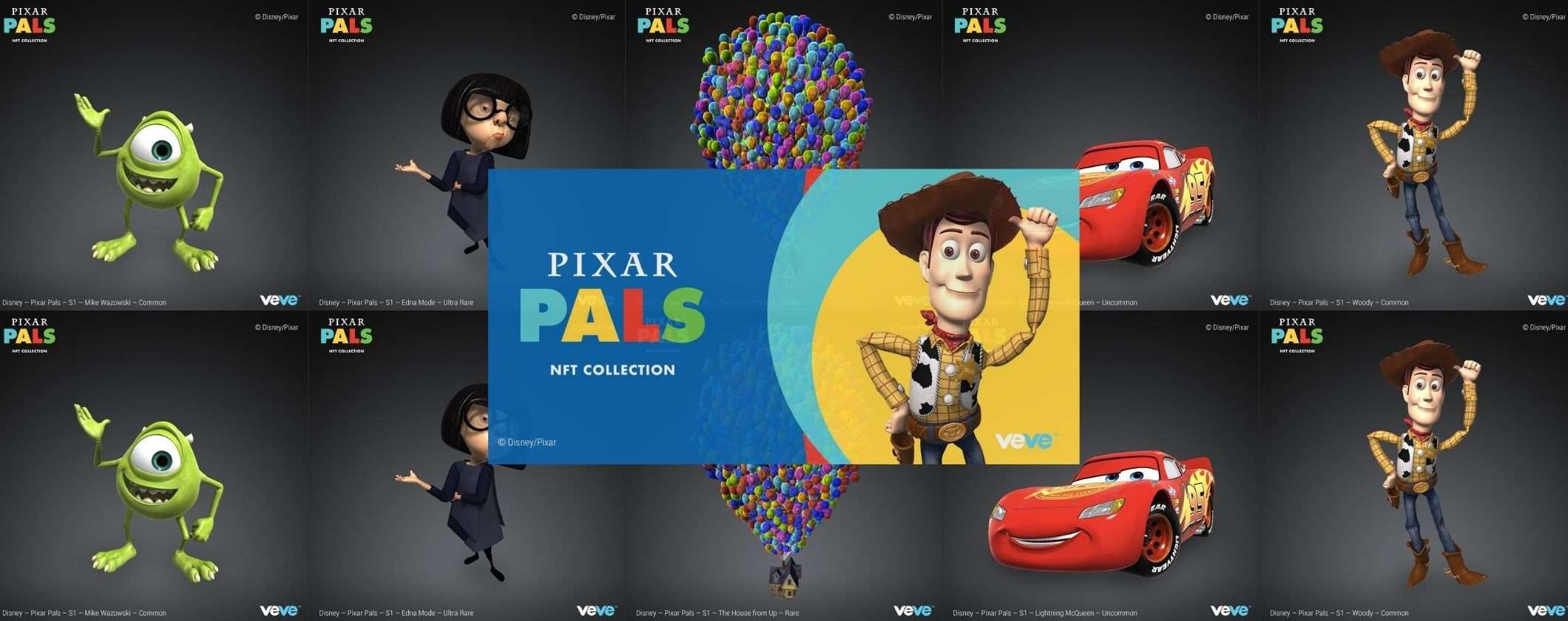 Disney Pixar su VeVe con nuovi NFT