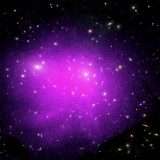 Ammasso di galassie studiato con 196 laser