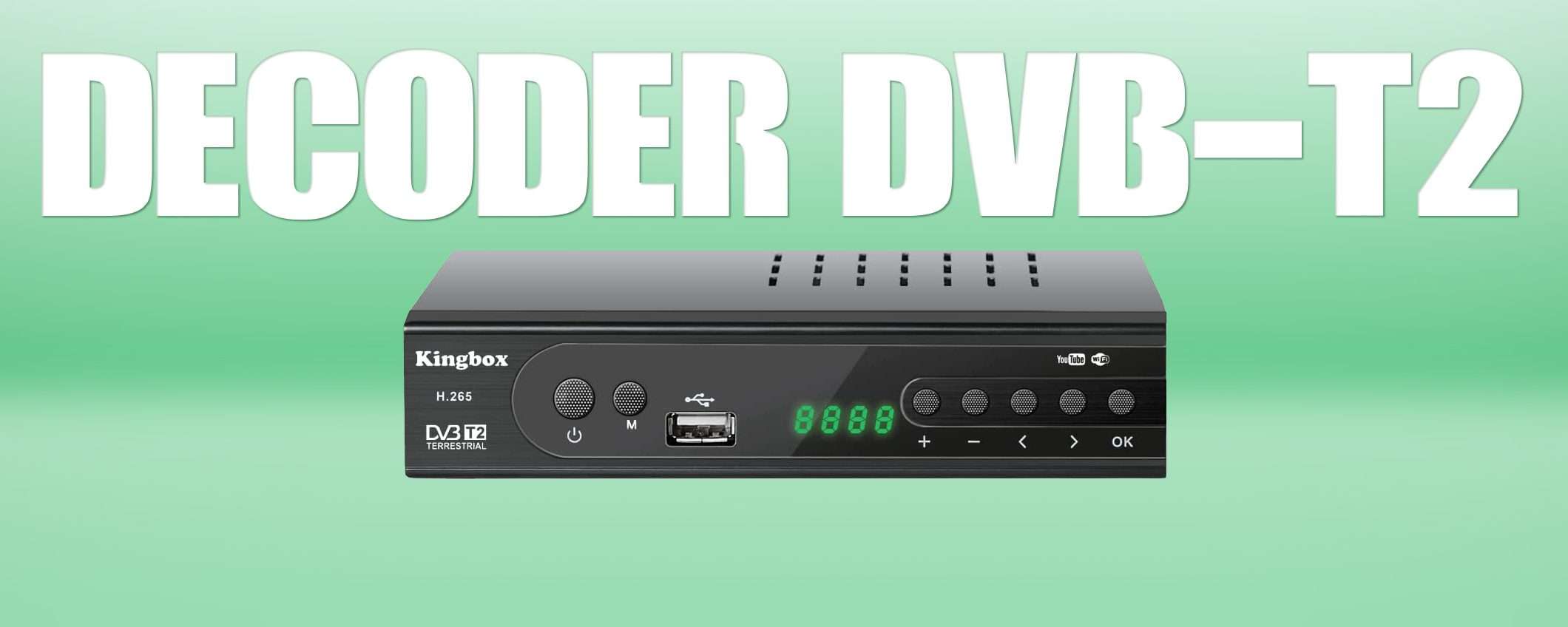 Decoder TV con player, registratore e YouTube (SCONTO)