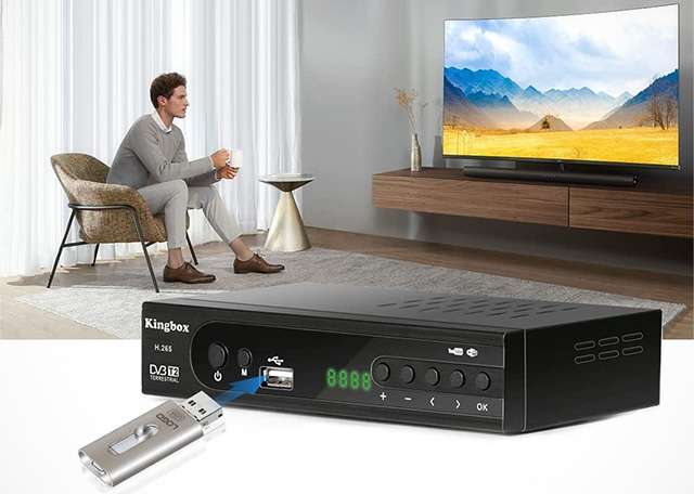 Il decoder TV multifunzione di Kingbox per il nuovo digitale terrestre