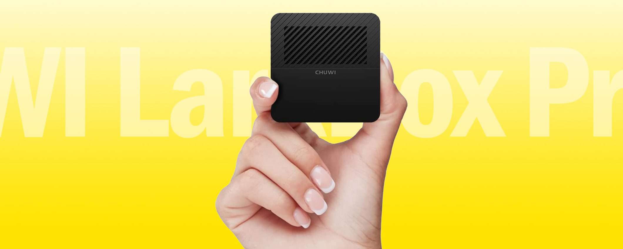 CHUWI LarkBox Pro: Mini PC 4K davvero MINI (coupon)