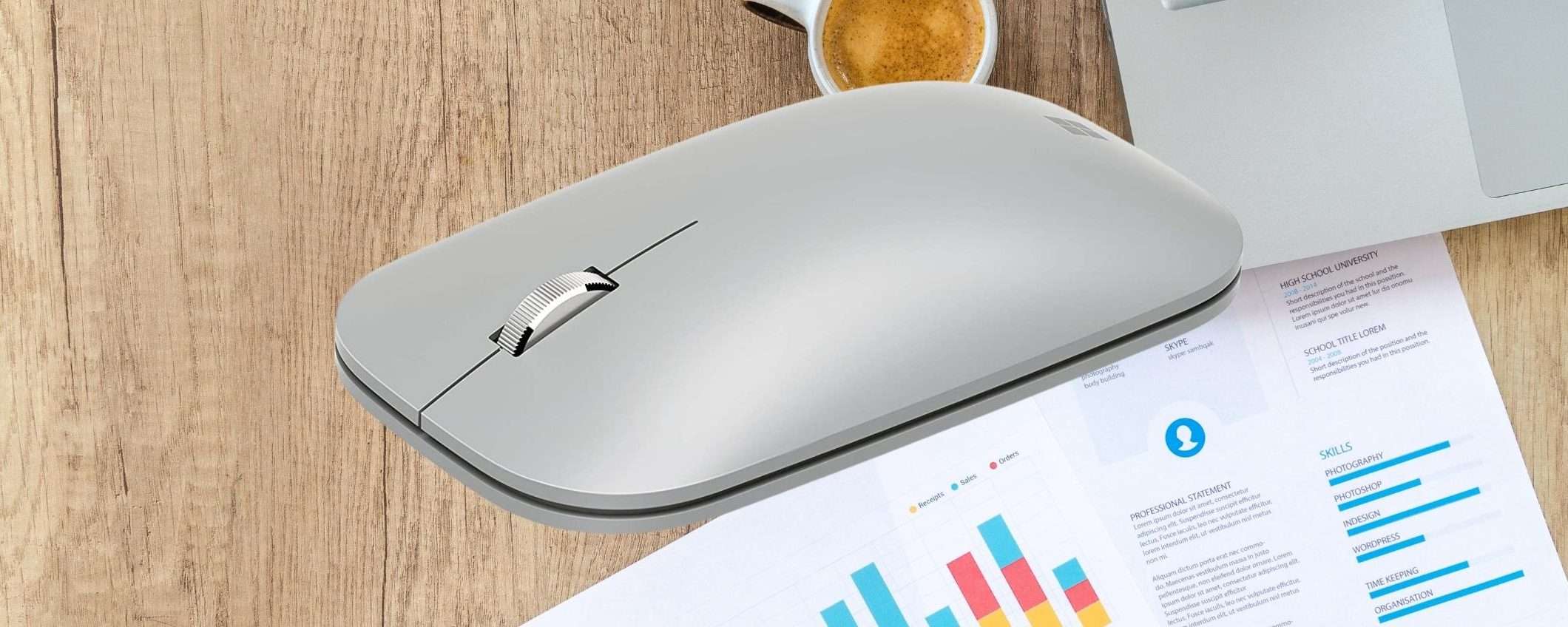Microsoft Surface Mouse: non te lo aspetti, ma a questo prezzo LO VUOI
