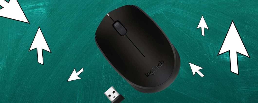 Mouse wireless ad appena 9€: è Logitech, come dirgli no?