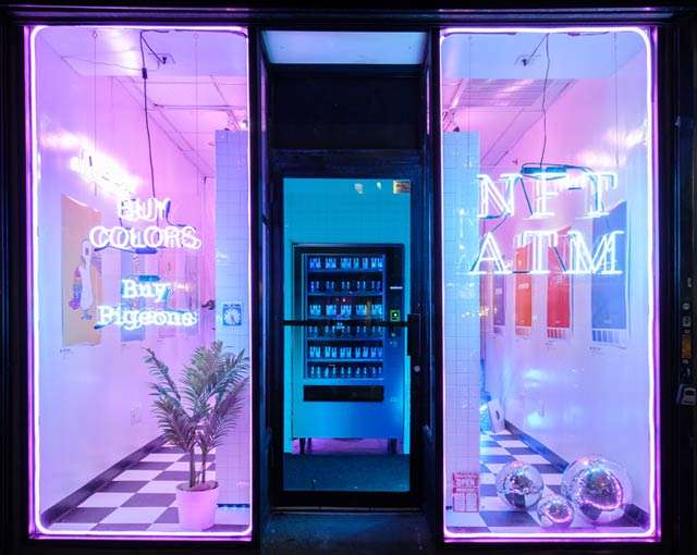 Il primo NFT ATM al mondo, installato da Neon a New York