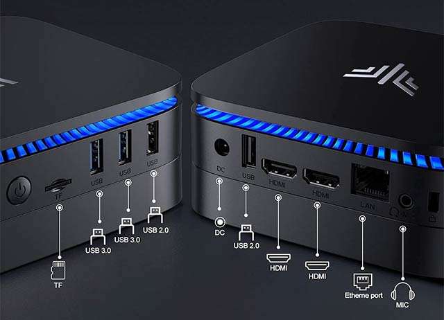 NiPoGi, Mini PC con CPU Intel