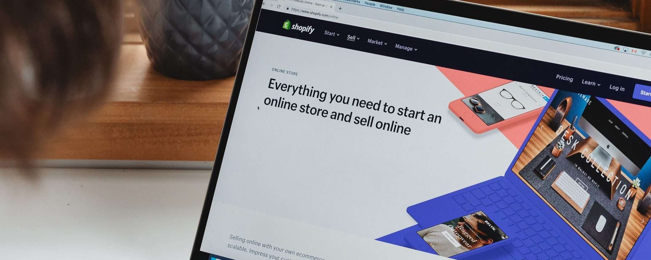 Impara a creare un negozio online su Shopify