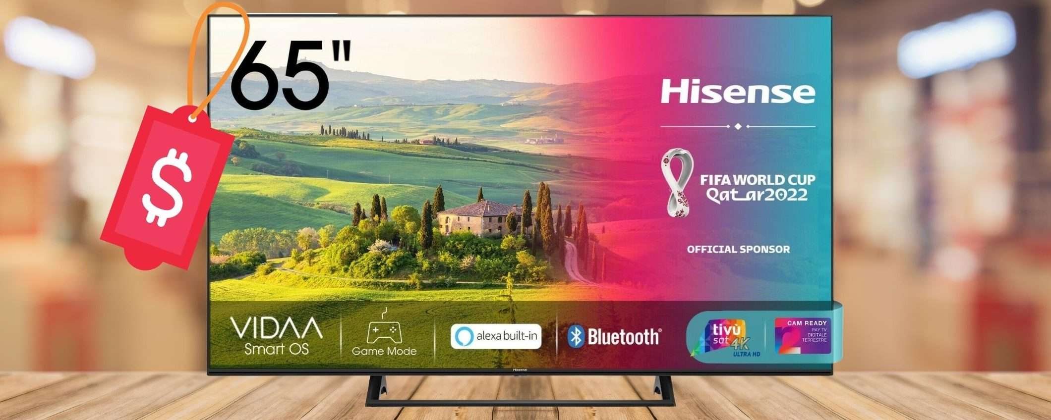 TV obsoleto? Acquista un 65 pollici e sei pronto per lo Switch (-220€)
