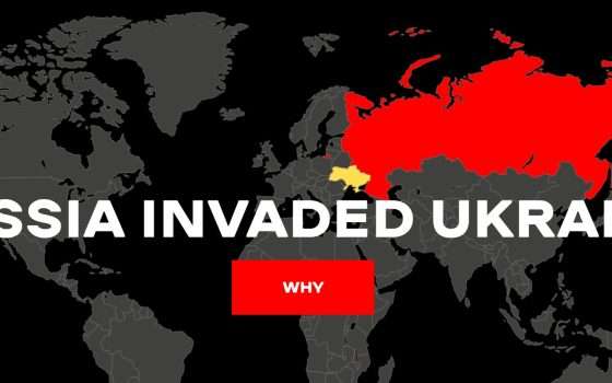 L'Ucraina ha creato un sito ufficiale sulla guerra