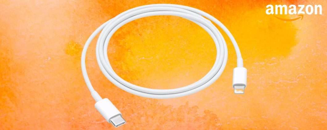 Cavo Lightning - USB C originale, Apple lo sconta del 24% ORA