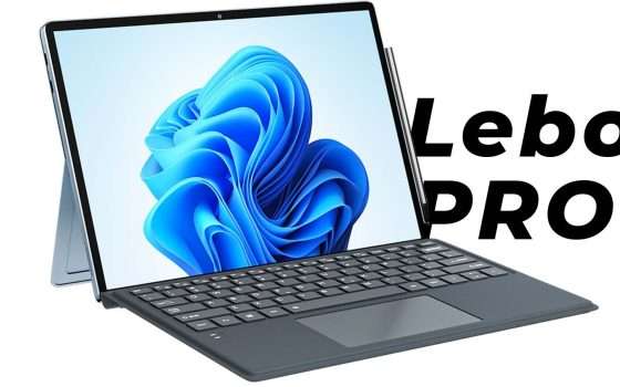 KUU Lebook Pro: ottimo PC 2-in-1 in OFFERTA (codice sconto)
