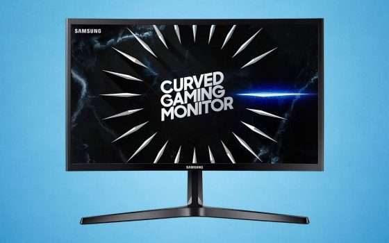 Monitor da Gaming Curvo Samsung: super SCONTO, risparmi 90€