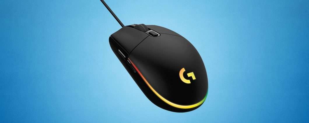 Mouse Logitech G203 da gaming: 8000 DPI a meno di 20 euro