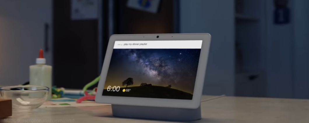 Google Assistant, su Nest Hub Max si attiverà con lo sguardo