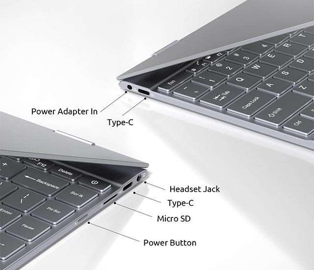 BMAX Y13, laptop touch da 13,3 pollici