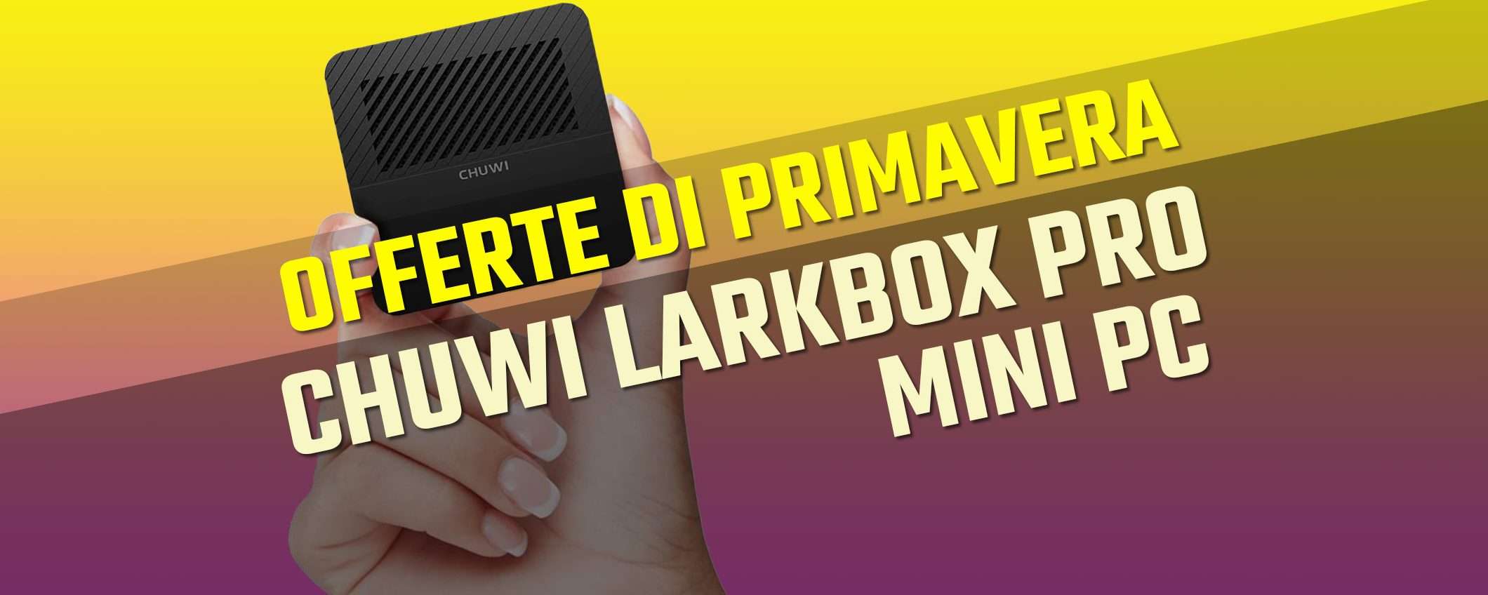 Mini PC ultra-compatto tra le Offerte di Primavera