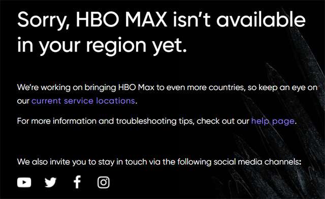 Lo streaming HBO Max non è accessibile in Italia, ma con una VPN le cose cambiano