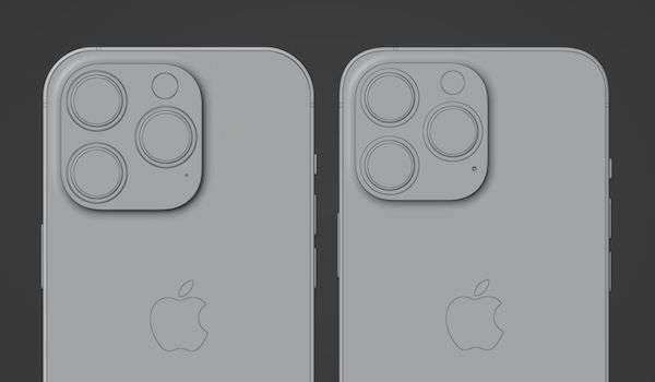 Rendering iPhone 14 Pro retro