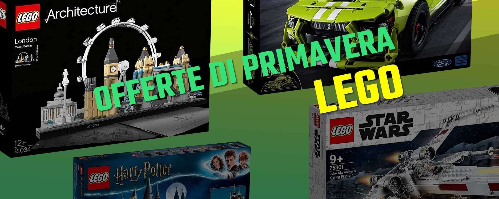Offerte di Primavera Amazon: i migliori set LEGO