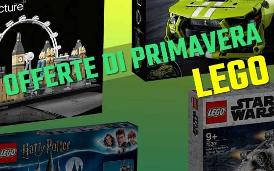 Offerte di Primavera Amazon: i migliori set LEGO