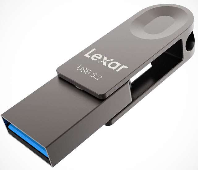 Lexar JumpDrive 128 GB: pendrive USB-A e USB-C