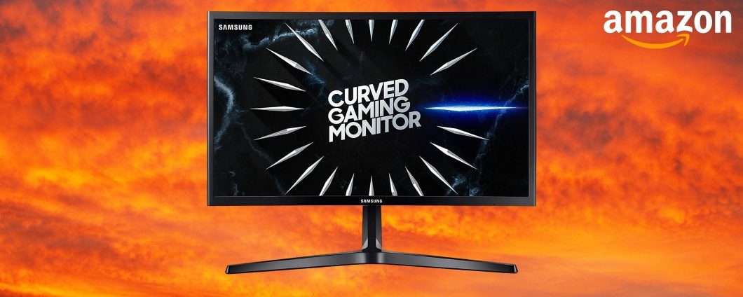 Monitor Samsung da 24 pollici, Full HD e perfetto per gaming (-80€)