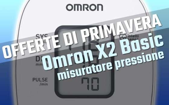 Misuratore pressione Omron: grande offerta Amazon