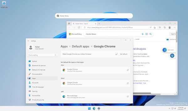 Windows 11 barra di ricerca desktop
