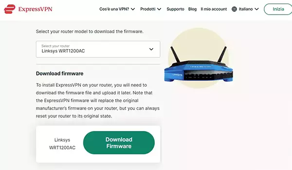 Firmware-router-personalizzato