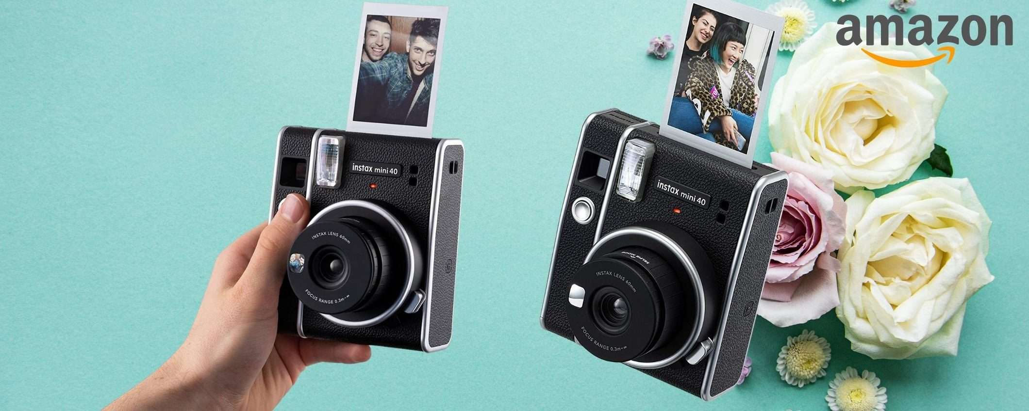 Riempi la camera di ricordi con la Instax Mini dei sogni (Amazon)