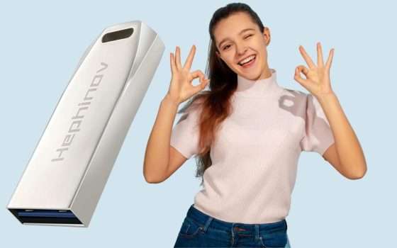 Amazon: archivia tutto con questa PenDrive in metallo a 5€