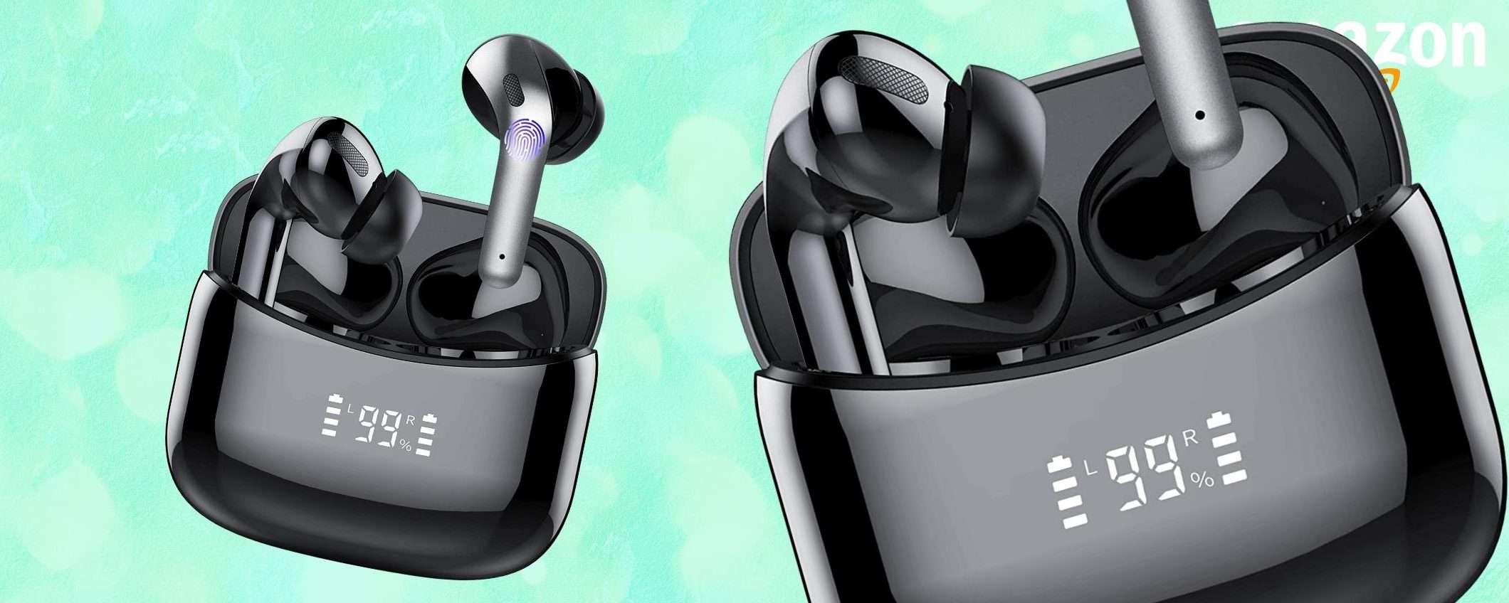 Auricolari Bluetooth: controlli touch, 35 ore di energia e TANTO ALTRO