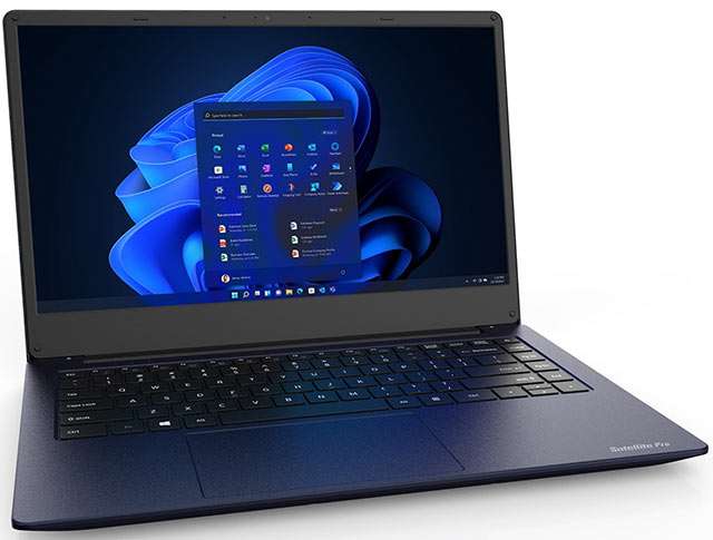 Il laptop Dynabook Satellite Pro C40D-B con processore AMD Ryzen