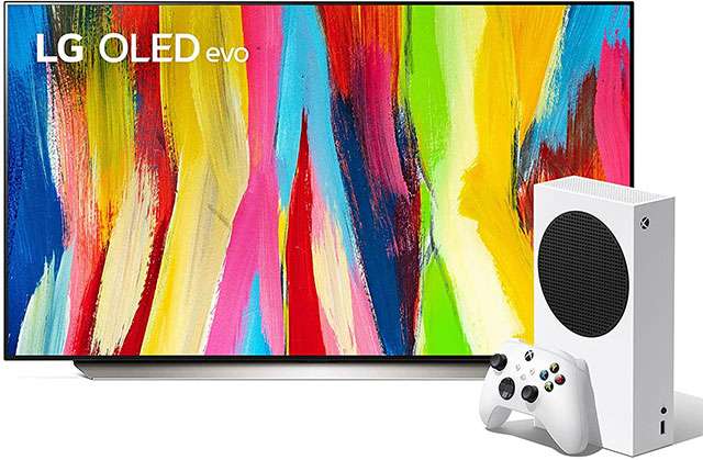  LG OLED evo C24 (48 pollici) con Xbox Series S in regalo