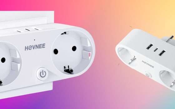 Multipresa da RECORD, piccola ma con 5 entrate incluso Type C (9€)